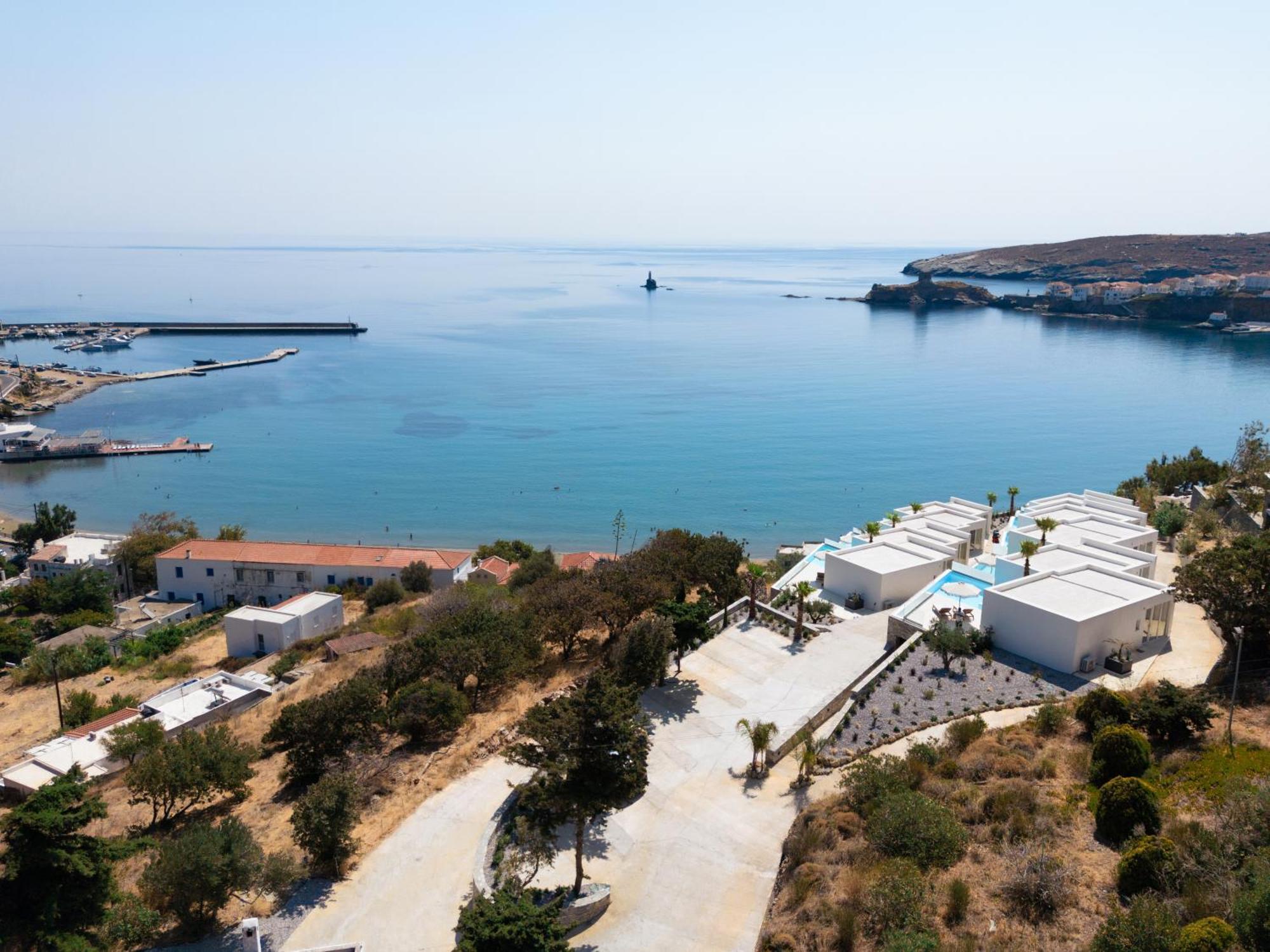 Golden Vista, Beachfront Suites By Explore Andros Екстер'єр фото